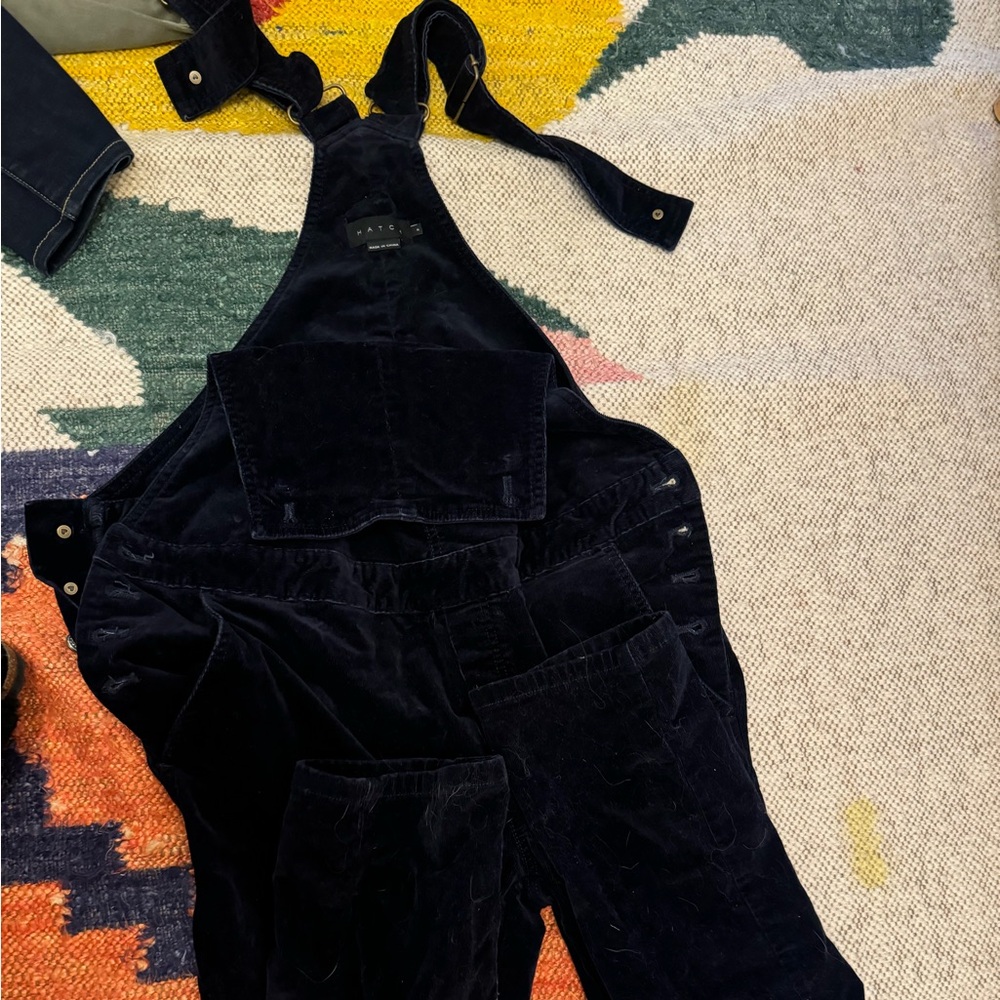 corduroy maternity jumpsuit from hatch